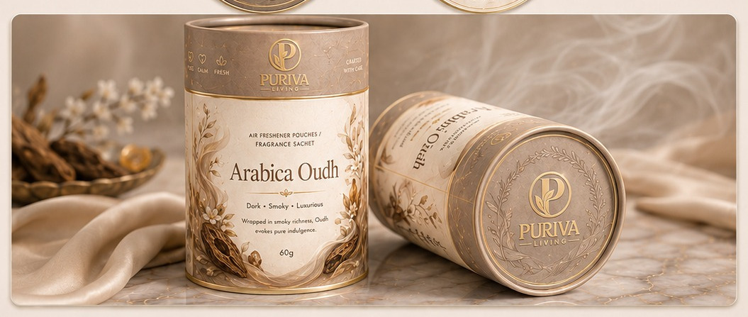 Arabica Oudh fragrance pouch
